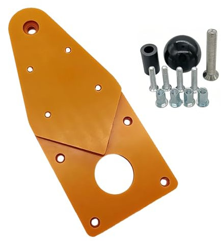 411930-4 419138-4 Trimmer-Oberfräse für Makita 3701 3703 3709 Trimmmaschinen-Schutzabdeckung, Anfasführung – sorgt für stabiles und präzises Kantenschneiden