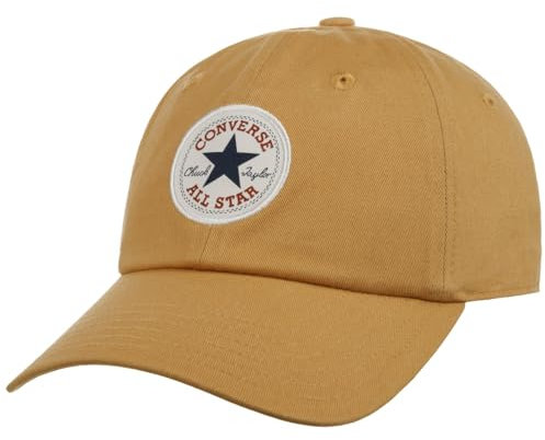 Converse Mütze Kappe Core Classic Baseball Cap Baumwollcap Basecap (One Size - pastellgelb)
