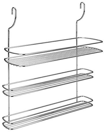 Metaltex 2399300 Porta Spezie 3 Posti Cromato Leonardo