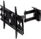 Hama Supporto per TV Fullmotion con fissaggio a parete, per televisori da 94-152 cm (37-60 pollici), max. 45 kg, colore: Nero