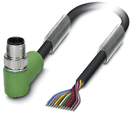 Phoenix Contact SAC konfektioniertes Sensorkabel 12-adrig Stecker, Länge 1.5m