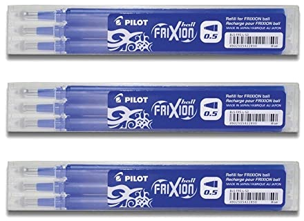Pilot Frixion Ball Mine 0.5 blau 9er Vorteilspack