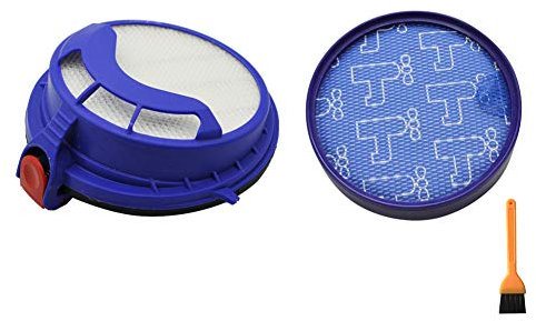 EZ SPARES Vacuum Cleaner DYS DC25 Compatible Prefilter Post Motor HEPA Filter Replacement DC25 Vacuum Filter Compare to Part 919171-02 916188-06