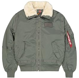 Alpha Industries B15-3 TT Bomberjacke für Herren Vintage Green