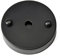 Othmro Pendant Light Fitting, Ceiling Rose Light Holder 3.15/8cm Dia, Ceiling Pendant Plate Holder for Hanging Lamps and Lanterns - Black 1pc