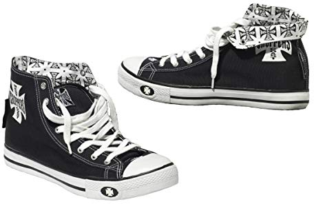 WEST COAST CHOPPERS Schuhe WCC Warriors, Farbe:schwarz, Größe:38