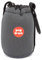 Pig Iron Luxury Lens Pouch to fit Mirrorless and DSLR Camera Lenses. Ultra Soft Velvet Lining, Thick Padded Neoprene. (Extra Small (XS))