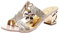MaNMaNing Scarpe Con Tacco Donna Eleganti Taglie Forti in Raso Scarpe col Tacco Donna Scarpe Da Cerimonia Donna Scarpe Da Ballo Chiuse Scarpe con Tacco Alto Sandali Tacchi Alti Casual (Gold, 38)