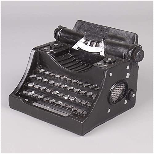 Ecoodisk Vintage Schreibmaschinenmodell, manuelle Schreibmaschine Schreibmaschine Tastatur Geburtstag Weihnachtsferien Geschenkfotografie -Requisiten,A