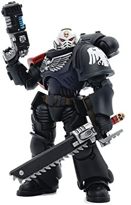 Joy Toy (CN) Warhammer 40k Figur 1/18 Rabengarde Fürsprecher Sergeant Ashan 12 cm