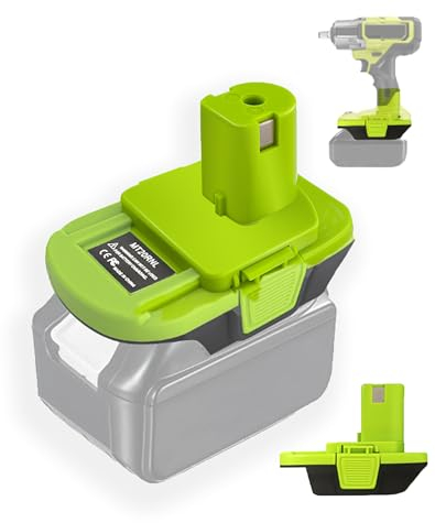TPDL MT20RNL Akku Adapter für Ryobi 18V Batteriewerkzeug, Batterie Konverter Konvertieren mit Makita 18V Akku auf für Ryobi 18V Lithium-ion Werkzeug