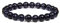 XIAOBAN Armband mit natürlichen Schungit-Stein, magnetisch, Graphit, Perlen, rund, Schmuck, Bohe-Perlen, Pflege, S2W0, Healin-Mineralien, Gesundheit, Schwarz, Edelstein