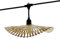 Guirlande lumineuse raccordable d'extérieur avec abat-jour en bambou naturel style bohème 7 ampoules à filament douille E27 LED blanc chaud SERENITY LIGHT 6m