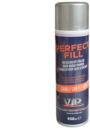 1K Dickschicht Füller Spray | Perfekt Fill | HS-Füller auf Kunststoff und Metall | 450 ml (weiß)