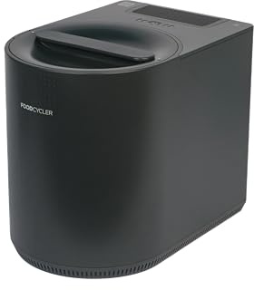 Food Cycler Eco 3 Compact Kitchen Food Recycler | Indoor Composter Bin Alternative | Electric Countertop Food Waste Disposer with Odorless 3.5L Indoor Food Waste Bin for Easy Waste Management | Grey