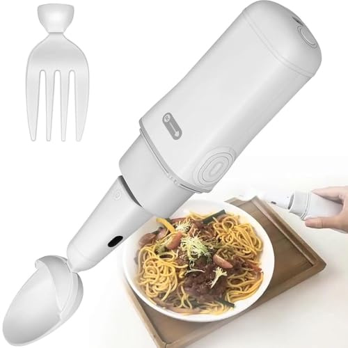 Cuillère intelligente anti-secousses, vaisselle anti-arthrite, cuillère et fourchette fixes auto-stabilisantes, adaptées aux personnes âgées et aux patients
