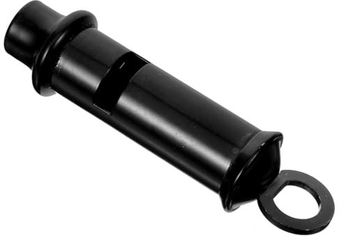 WOONEKY Outdoor Haustier Trainingspfeife, Tragbar, Schwarz, Metall