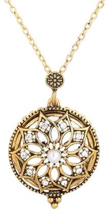 UYRVAPE Lupen mit Kette Leselupe Vergrößerung Lesehilfe Taschen Lupe Anhänger Halskette Pullover Lupe Tragbar Handlupe Damen Sehhilfe Minilupe Vergrößerungsglas Taschenlupe für Handwerk Geschenk