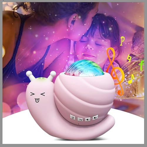 Bordeag proyector cielo estrella, luz nocturna con mando a distancia, altavoz Bluetooth, proyector, decoración de dormitorio, regalos para niños y adultos