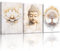 hyidecorart Wandbilder Wohnzimmer Groß, 30x40 cm Baum des Lebens Lotus Mandala Leinwand Bilder, ReligiöSe Bilder Schlafzimmer Aesthetic Büro Flur Zimmer Arbeitszimmer Treppe