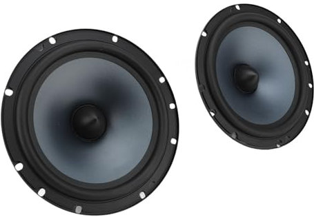 6.5 -inch Component Speaker, 4 Ohm Front Door Car Speaker with 2 Average Range of Vehicles for Vehicles