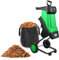 Trituratore e cippatore elettrico da giardino da 2400 W - Trituratore di foglie e rami ad alta velocità (4500 giri/min) con sacco di raccolta da 50 l e capacità di taglio di 39 mm