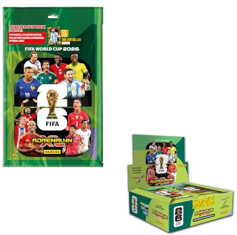 Panini FIFA World Cup 2026™ Adrenalyn XL™ Trading Cards (Starter-Bundle)