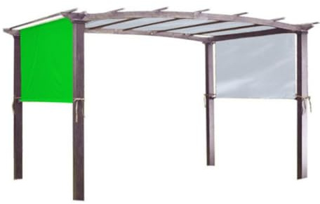 EpheyFIF Pare-soleil décoratif pour pergola d'extérieur - Stable dans le vent