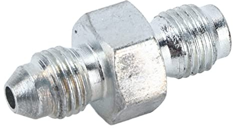 Diyeeni Raccordo Adattatore Svasato Invertito 3AN Maschio a 3/8-24, Raccordo Freno in Metallo HAF01 - Sigillatura Ermetica, per Freno e Pompa da 3/16 Pollici, Parti del Frenante Automatico