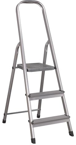 Sealey ASL3S Aluminium Step Ladder 3-Tread EN 131