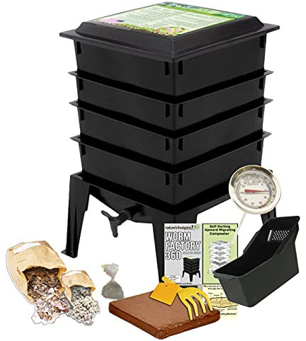 Worm Factory 360 WF360B Composteur à vers Noir