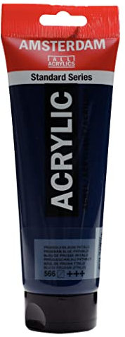 Amsterdam Standard Series Acrylique Tube 250 ml Bleu de Prusse (Phtalo) 566 (17125660)
