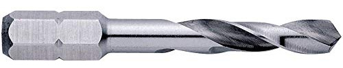 Exact Spiralbohrer-Bit, Ø 1,5mm, 1/4 Bit-Schaft, HSS, DIN 3126