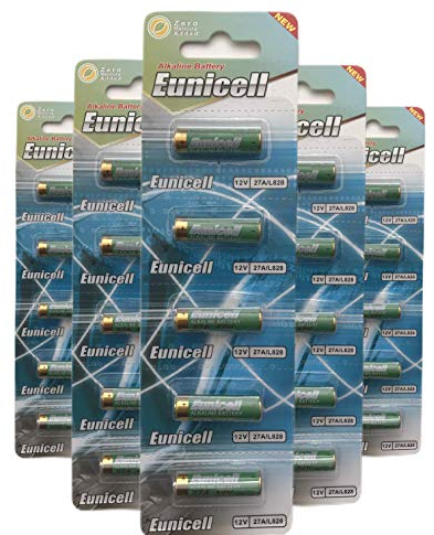 Eunicell Lot de 20 piles alcalines 12 V 27 A [Appareils électroniques]
