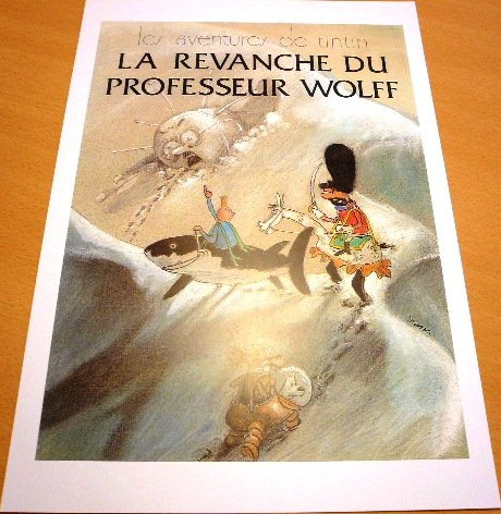 Tim und Struppi – 30 x 42 cm zeigt/Poster