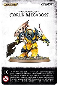 GAMES WORKSHOP 99070209003 Ironjawz Orruk Megaboss Tabletop and Miniature Gaming