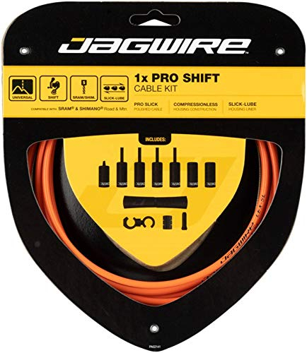 Jagwire Pro Kabel und Ummantelungen, Orange, one Size
