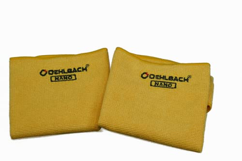 Oehlbach HDCC-30 Reinigungstuch - Mikrofaser Tuch 30x30 cm - für Brille, Fernseher, Kamera, Display, Handys - 2 Stück