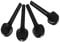 4 Teiliges Violin Geigen Stimmgerät Set Jujube Ersatz für 4/4 Violin Pegs Ersatzteile Instrumentenzubehör