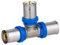 Raccord Multicouche à Sertir Multi profils Té Egal Ø16 NOYON & THIEBAULT
