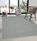 the carpet Calgary - robuster Teppich, Flachgewebe, modernes Design, ideal für Wohnzimmer, Esszimmer und Außenbereich, In- und Outdoor, Vintage-Optik, Boho-Style, Grau, 160 x 220 cm
