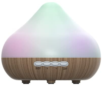 CALEX Smart Aroma Diffusor - WiFi Luftbefeuchter - App gesteuert Duftdiffusor - Luftbefeuchter mit RGB