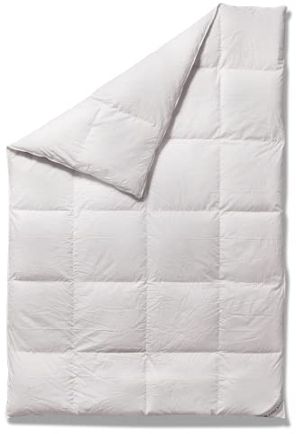 Koru Style Royal Daunen Bettdecke 155x220 cm – 90% Gänsedaunen / 10% Federn – Winterdecke 155x220 cm – Luxus Daunendecke – Made in Germany – Wärmeklasse 4 (extra warm)