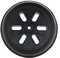 EMSea 6 Inch 6 Holes Sanding Disc Pad Backing Sander Hook and Loop Self Adhesive Disc Black Compatible with BOSCH GEX 150 GEX 150 AC GEX 150 Turbo Sanders