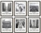 97 Decor New York Poster – NYC Skyline Wandkunst, New York City Kunstdrucke, NYC Schwarz-Weiß-Bilder für Wanddekoration, modernes Brooklyn Bridge Fotokunstwerk (20.3x25.4 cm, ungerahmt)