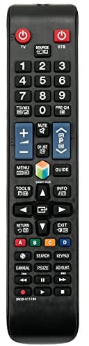 BN59-01178B Reemplazar el Control Remoto Apto para Samsung TV UE55H6800 UE65HU7100 UE50H6200 UE32H6200 UE48H6800 UE48H6800AW UE48H6200 UE32H6200AW UE48H6200AWXXN UE48H5500 UE40H5500AW UE32H6200