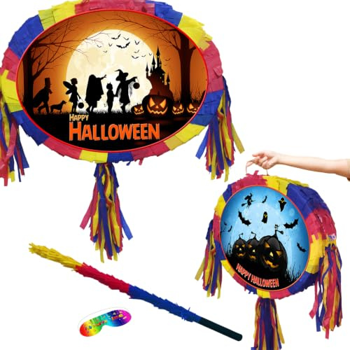 Große Halloween 2023 Pinata mit Stab