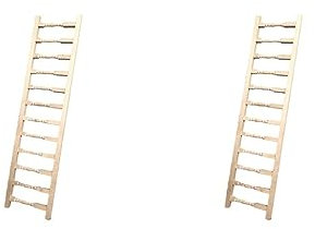 Paowsietiviity 2 set Dollhouse Railing Accessories Furniture Fence 1:12 for Steps Balcony Kids, Style 2