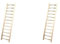 Paowsietiviity 2 set Dollhouse Railing Accessories Furniture Fence 1:12 for Steps Balcony Kids, Style 2