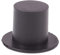 Toddmomy 100 Stück Schwarze Mini-Zylinder Formelle Mini-Sombrero-Hüte Winzige Puppen-Hexenhüte Kleine Weihnachtsmützen Zum Basteln (Größe S Schwarz)
